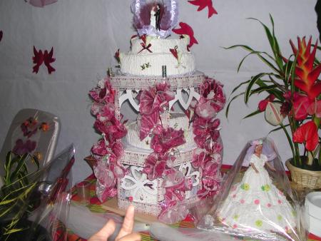 La pi�ce-mont�e ronde 